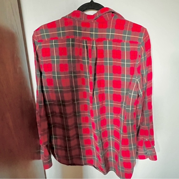 Ralph Lauren red plaid button down L - Picture 3 of 4